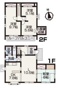 岡山市北区芳賀　売家　1600万円　ミサワホーム